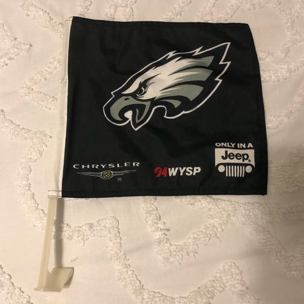 Eagles car flag